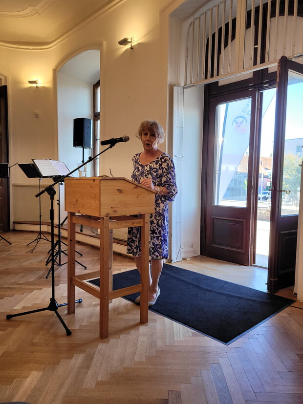 Rede Charlotte Nerl-Steckelberg | Foto: Stadt Bönnigheim