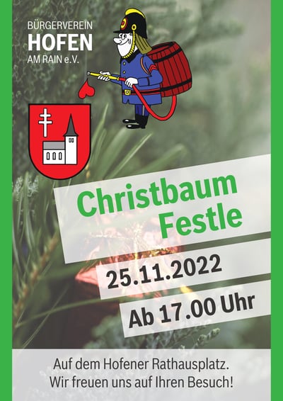 Christbaumfestle 