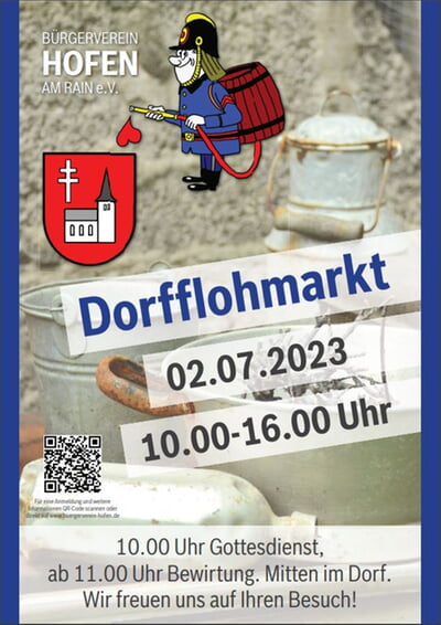 Hofener Dorfflohmarkt 