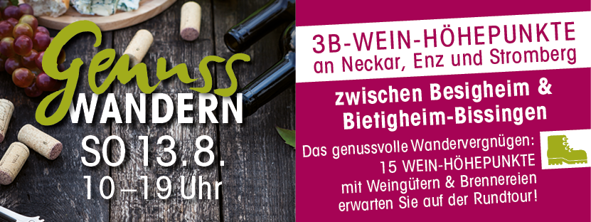 3B-Wein-Höhepunkte an Neckar, Enz und Stromberg 