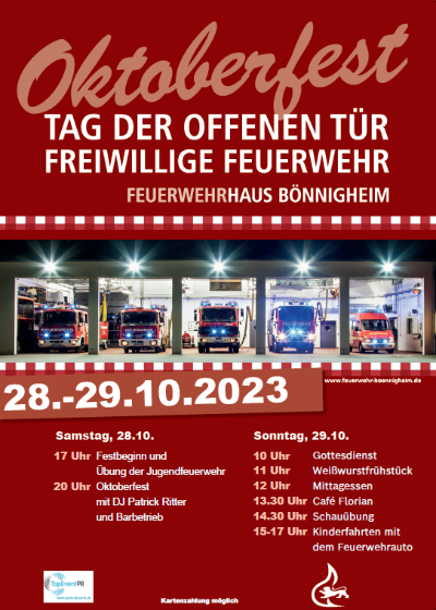 Tag der offenen Tür mit Oktoberfest 