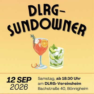 Sundowner zum Saisonabschluss 
