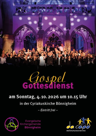Gospelgottesdienst mit da capo 