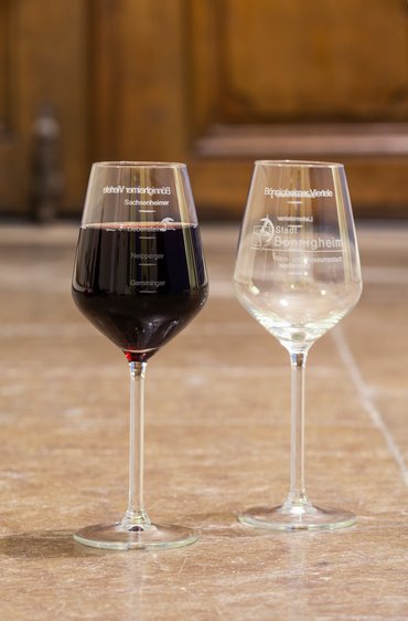 Bönnigheimer Vierteles Glas