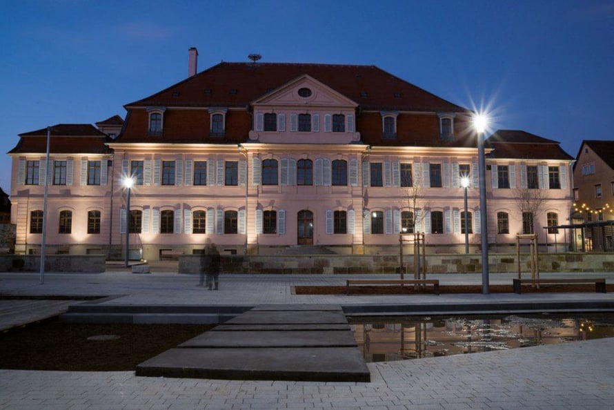 Schloss bei Nacht