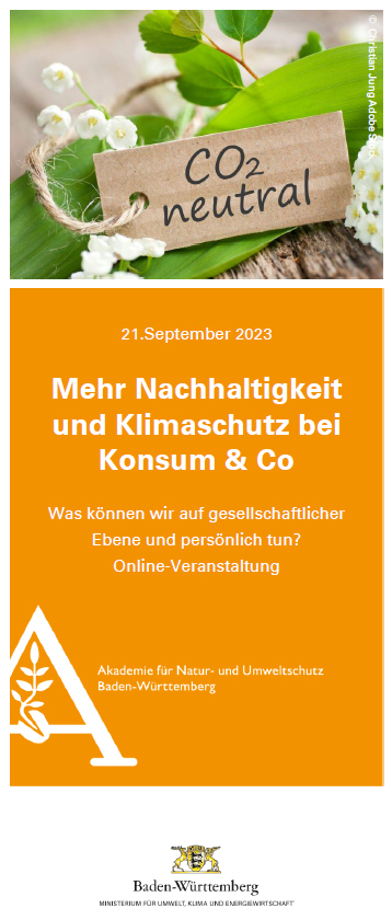 Veranstaltungen Umweltakademie