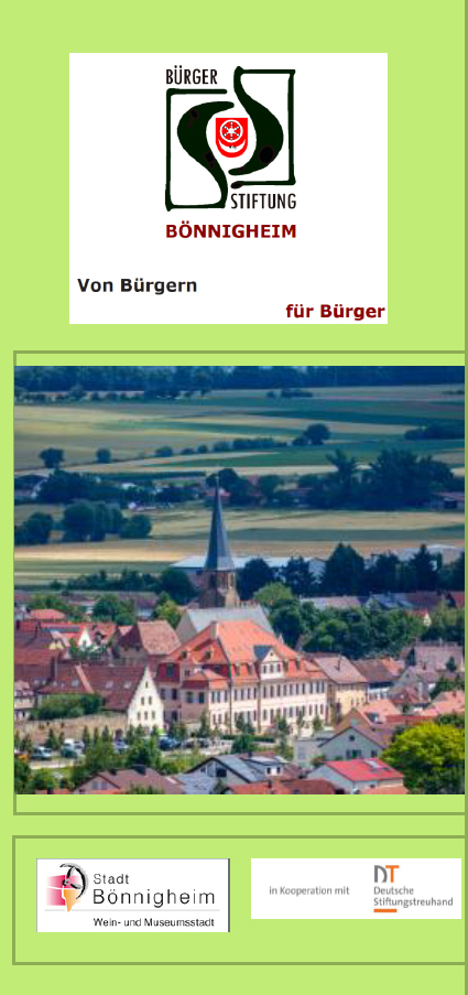 Titel Flyer Bürgerstiftung