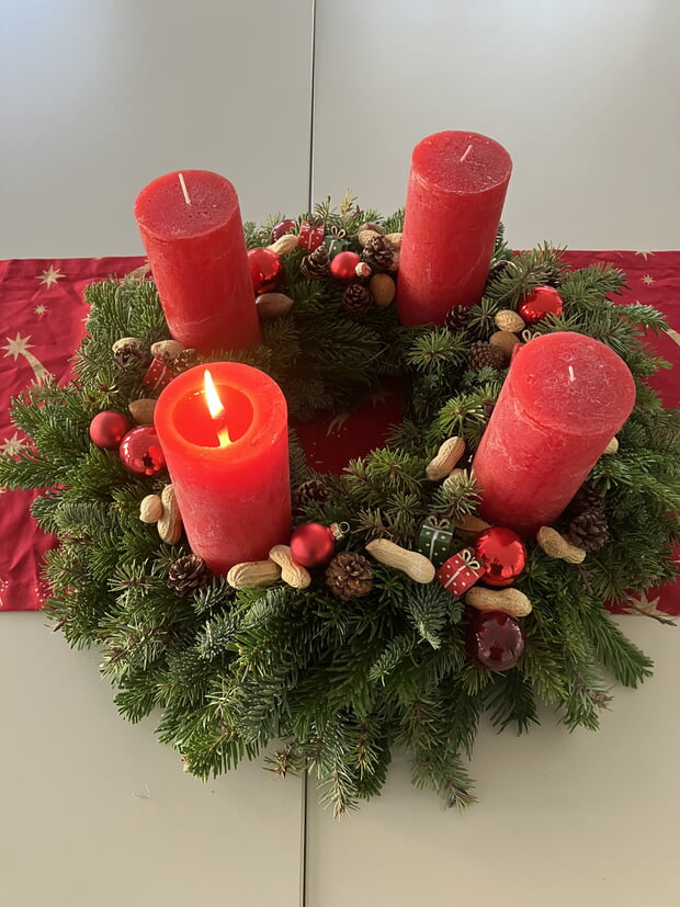 Spende Adventskranz Bürgerverein Hofen am Rain e.V.