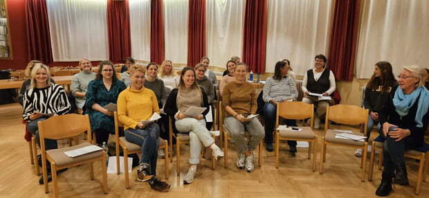 Der neue Pop-Chor probt immer montags in der Alten Schule.