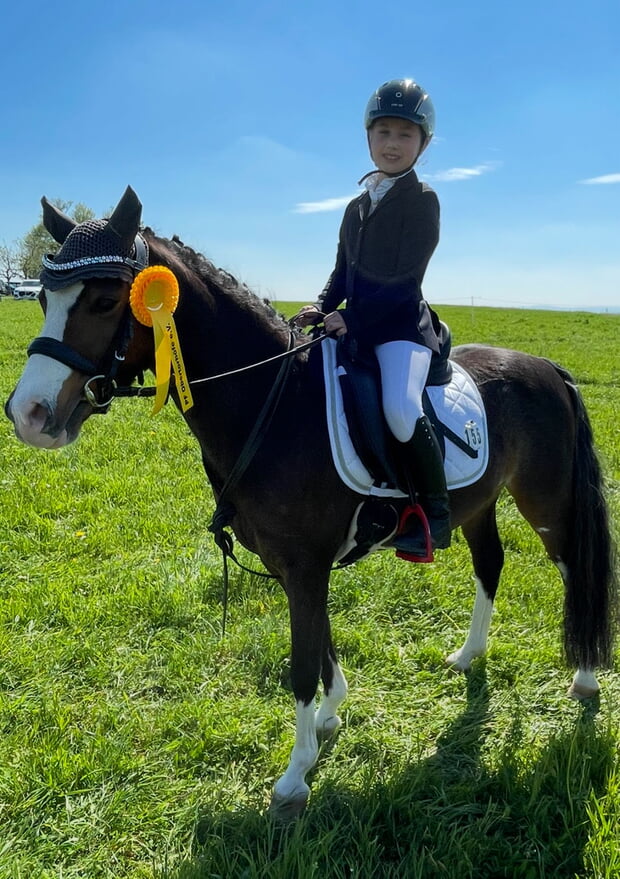 Luisa Weiß mit Pepper