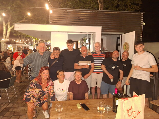 Partnerschaftstreffen beim Weinfest