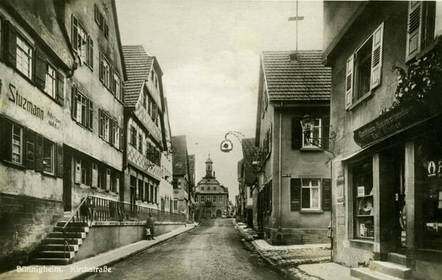 Kirchstraße um 1930