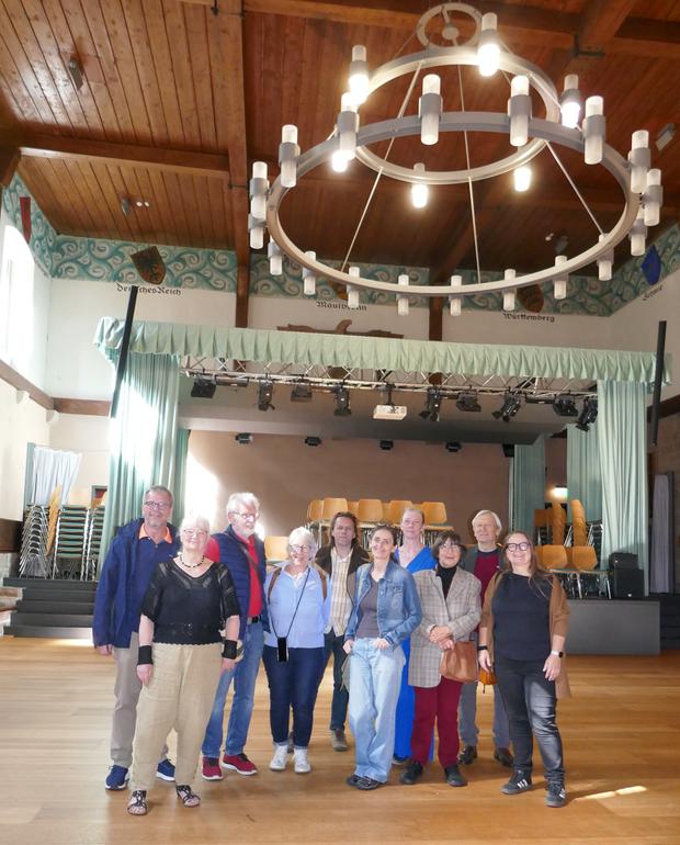 Die Bönnigheimer in der historischen Maulbronner Stadthalle
