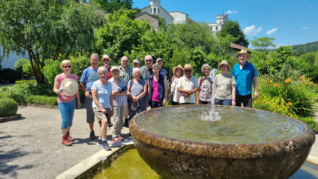 Im Bastionsgarten der Willibaldsburg in Eichst&auml;tt
