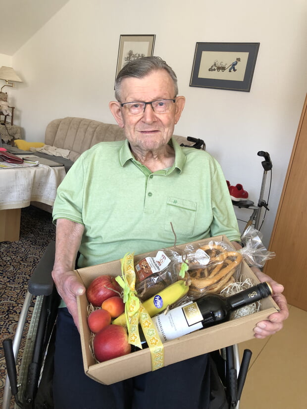 Eberhard Kieß feierte seinen 90. Geburtstag.
