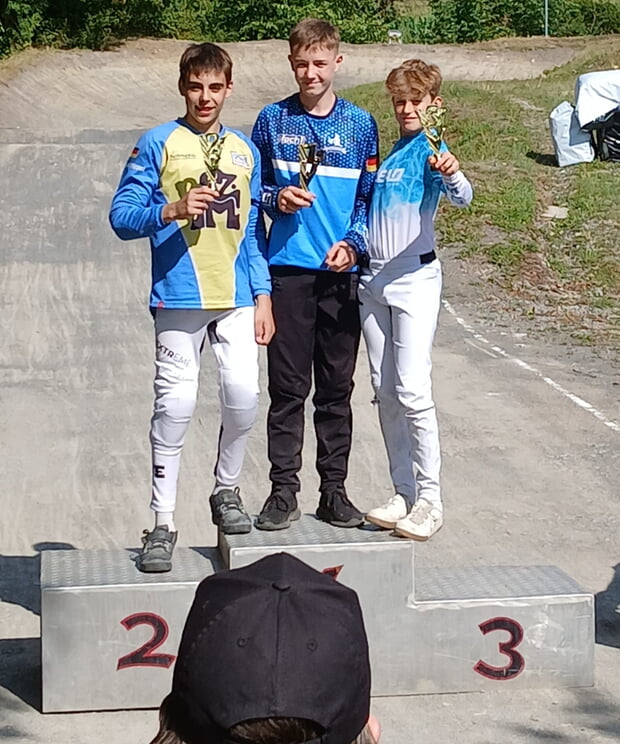 Siegerehrung der Klasse 20 Zoll 13 & 14 Jahre