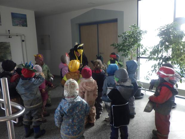 Die Wiesenf&uuml;chse im Rathaus