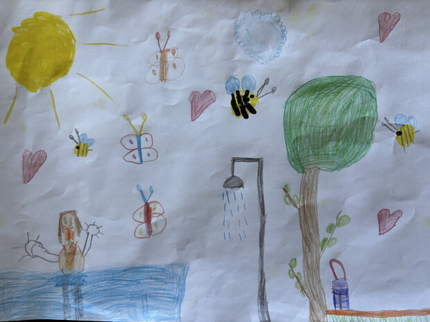 Altersgruppe 4-6, 2. Platz Emma Staatz, 6 Jahre
