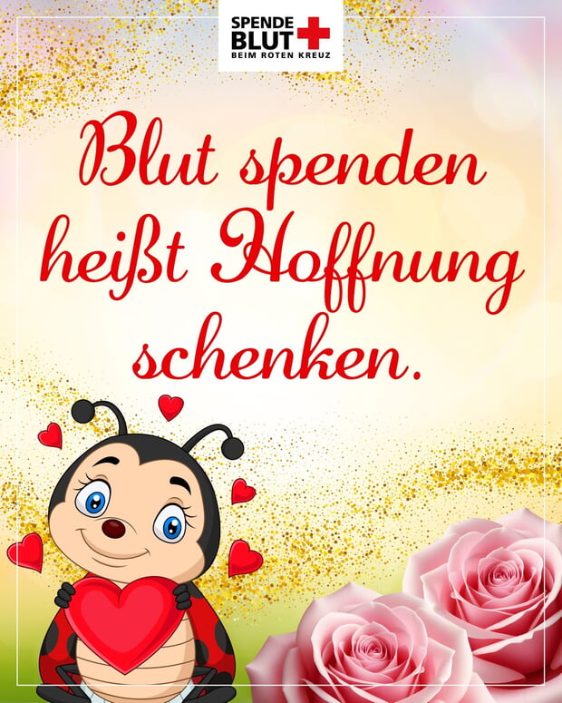 Herzliche Einladung zur Blutspende nach Freudental
