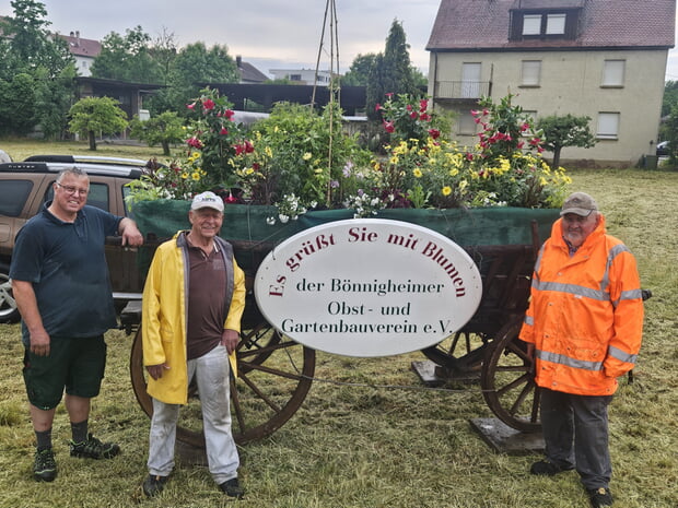 Blumenwagen