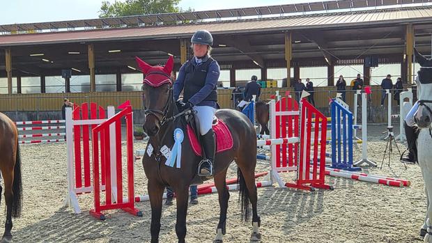 Michaela Adelhelm mit Nando