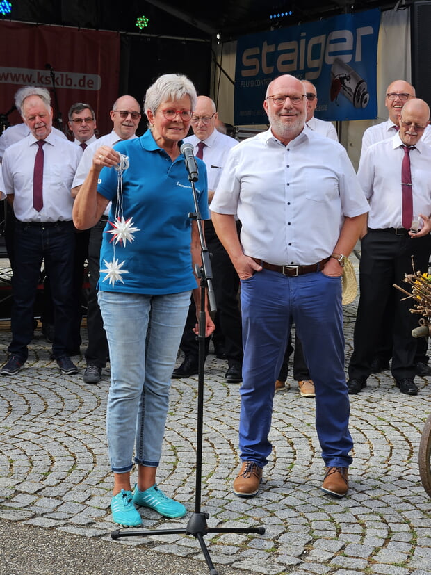 Dr. K. York und BM Schäuffele