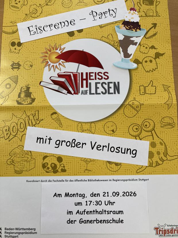 Heiss auf Lesen - Abschlussparty