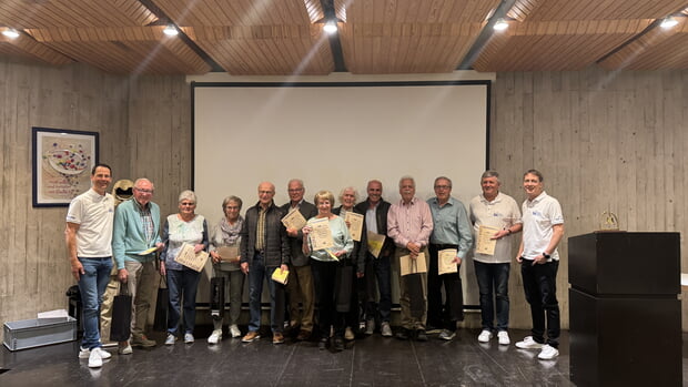 Ehrung 50 Jahre Mitgliedschaft