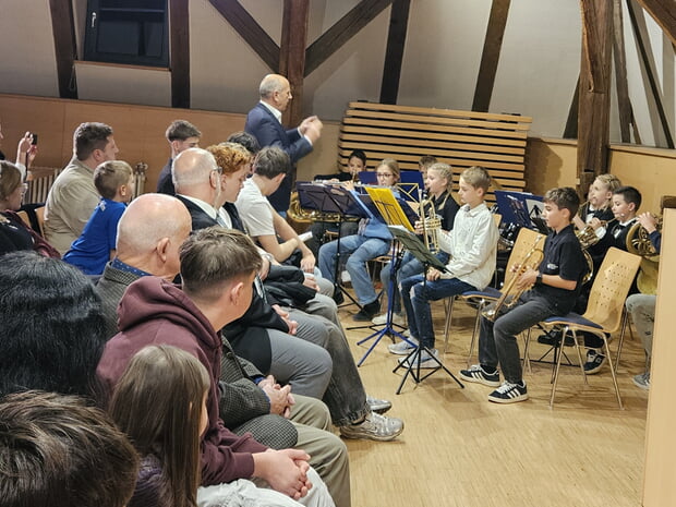 Bläserklasse der Grundschule Erligheim/Hofen