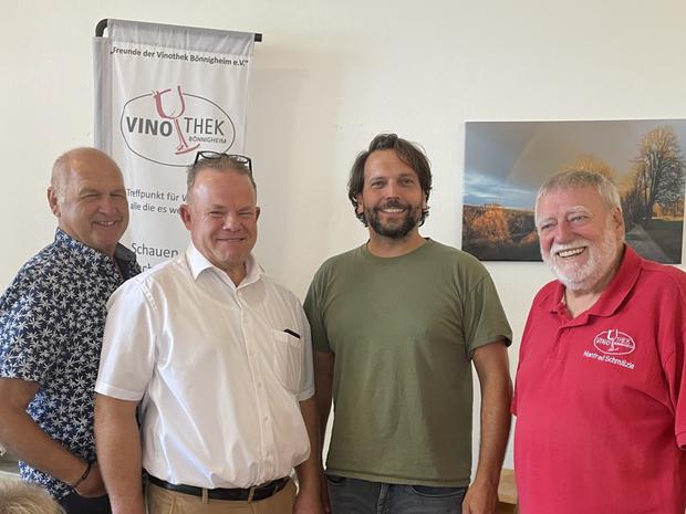 v.l.: Ulrich Bauer, Thomas Augustin, Torben Gottwald, Manfred Schmälzle