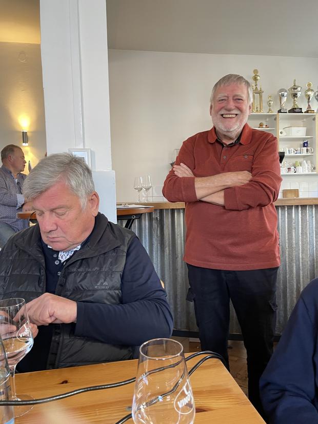 Der gut gelaunte Referent