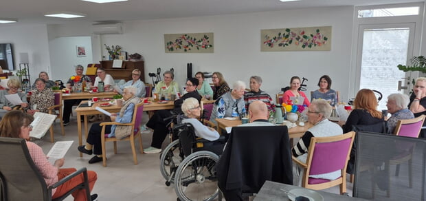 Osterkaffee Pflege-WG Kirchheim/Neckar